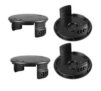 CDIYTOOL Grass Strimmer Spool Replacement for Parkside PRTA 20-Li A1 B2 C3 PRT 550 A1 A3 PRT 300 A1, 1.65mm 8.3m Autofeed Trimmer Spool Line (1) 4 covers