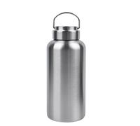 CDJ 42oz Uninsulated Single Wall Stainless Steel Water Bottle, Reusable Metal Water Bottle for Sports, Leakproof and Durable, Perfect for Hiking, Gym, Picnics, and Outdoor Activities