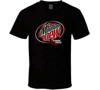 cdj Mountain Dew Code Red Best Soda Cool Drink T Shirt L