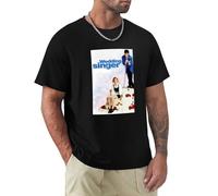Cdj The Wedding Singer V3 T-Shirt Movie Poster Adam Sandler Drew Barrymore Black XL