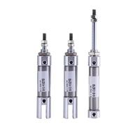 CDJ2B CDJ2D Type Mini Small Pneumatic Air Cylinder Double Action Rod 16mm Bore 20mm 25mm 30mm 150mm Stroke 1Pcs(Stroke 30mm -B)
