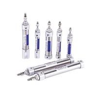 CDJ2B Mini Air Cylinder CJ2 Pneumatic Piston Pen Double Acting Single Rod CDJ2B16-5 10 CDJ2B10-15 25 30 45 50 100 CDJ2D CDJ2KB(Stroke 10mm,CDJ2B16 Bore 16mm)