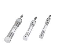 CDJ2B Type Double Acting Pneumatic Air Cylinder Small Size Compatible with Single Rod Applications 10mm 12mm 16mm Bore 20mm 25mm 30mm 200mm Stroke Model CDJ2B12(Stroke 200mm)