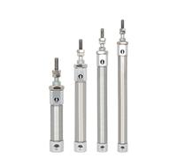 CDJ2B Type Mini Pneumatic Air Cylinder Double Acting Single Rod 10mm 12mm 16mm Bore 10~200mm Stroke CDJ2B10 CDJ2B12 CDJ2B16(Stroke 70 mm,CDJ2B12)