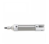 CDJ2D Bore16 Stroke5/10/15/20/25/30/50/75/100/125/150 Pneumatic Mini Stainless Steel Air Cylinder Double Ear Type 1Pcs (Stroke75-B)