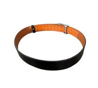 CDJBHW German WH Soldier Outdoor Cowhide Belt - Reproduction of World War II D-Day Army Belt, Black, 110 cm