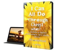 Cdkfxjy for Amazon Kindle Fire HD 10 Case 2019/2017 10.1 Inch Tablet Case Slim PU Leather Multi-Angle Fold Stand Smart Cover with Auto Sleep Awake Cover,Bible Verse