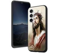 Cdkfxjy for Samsung Galaxy S25 FE Case Slim Thin Flexible Scratch Resistant Soft TPU Bumper Lightweight Shockproof Protective Phone Case for Samsung S25 FE,Jesus Crown of Thorns
