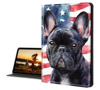 Cdkfxjy iPad Case for iPad Pro 13 inch M4 2024 7th Gen - Slim Lightweight, Protective Tablet Cover, Adjustable Stand, Auto Wake/Sleep - Flag Bulldog