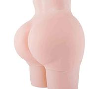 CDKOKO Silicone Hip Pants,Waist Buttock Hip Full Silicone Panty Enhancer Shaper Body Padded, Hip Seamless Butt Lifter Silicone Shapewear Enhancer Underwear-Ivory White||S