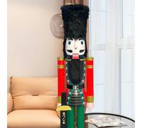 CDL 150cm 60" 5Ft Tall Life-Size Large/Giant Christmas Soldier On Stand Holds Scimitar For Indoor Outdoor Xmas/Event/Ceremonies/Commercial Decoration(5 Feet, Soldier Red K06)