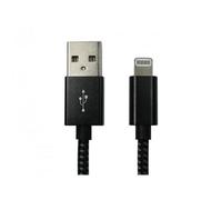 Cables Direct CDL 2M Black USB2.0 A - Lightning
