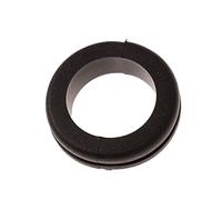 CDL Micro 50 x Open Rubber Cable Grommet - Open Size 20mm - Black