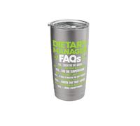 CDM Certified Dietary Manager FAQs Food Service Survery Week Stainless Steel Insulated Tumbler