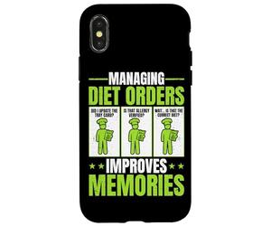 CDM Certified Dietary Manager Food Service Survery W ase for iPhone X/XS