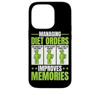 CDM Certified Dietary Manager Food Service Survery W ase for iPhone 14 Pro