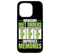 CDM Certified Dietary Manager Food Service Survery W ase for iPhone 15 Pro