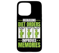 CDM Certified Dietary Manager Food Service Survery W ase for iPhone 15 Pro Max