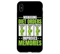 CDM Certified Dietary Manager Food Service Survery W ase for iPhone XS Max