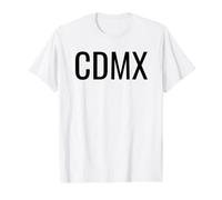 CDMX Mexico City Ciudad de México Value Graphic T-Shirt, Men, White, M