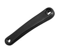 Cdofo Bicycle Crank Arm Aluminum Alloy Left Hand Crank Arm Single Speed Crankset for Bicycle Mountain Road Bike 170mm (Horizontal Square Hole-Black)