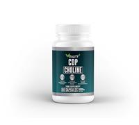 CDP Choline Complex | 1000mg Per Serving | 500mg CDP Choline + 150mg Alpha GPC + 250mg Acetyl L-Carnitine + 100mg Phosphatidylserine | Focus, Memory & Cognitive Support | 60 Capsules