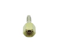 CDQBWKJGFJ 2 Pcs 8mm 5/16" Hose ID Barb X Metric M14x1.5 Female Inverted Flare Fuel Fitting Adapter
