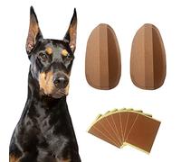 CDQL Dog Ear Stand Sticker Up Support Tool, Fix Dog Ear Posture, Comfortable and Easy to Use, Ideal for Doberman, Samoyed, Great Dane, Prevent Sweating and Itching (10 * 5cm)