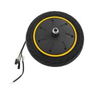 CDQL Electric Scooter Hub Motor with Inflatable Tire,350W Rear Wheel Drive Motor Folding Electric Scooter Repair Parts,Waterproof Scooter Wheel Motor Conversion Kit for Ninebot MAX G30