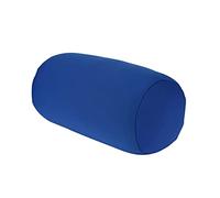 CDQL Micro Mini Microbead Back Cushion Roll Throw Pillow Travel Pillow Portable Pillow Back Cushion Sleep Neck Support Pillow for Travel Home Sofa Bed (Blue)