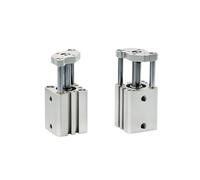CDQM50 series pneumatic cylinder high thrust three rod with guide rod piston