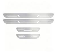 CDQSC 4 Pcs Car Door Sill Protectors Stainless Steel for Chevrolet Traverse I 2009-2012, Doors Sills Kick Plates Welcome Pedal Protector,B