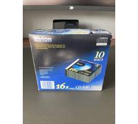 CDR 700mb Blank Tevion CD-R80 Discs NEW Slim Jewel-Case - 10 in box