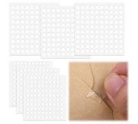 CDRPD 600 Pcs Balloon Glue Dots,Glue Dots Double Sided,Glue Dots for walls no mark,Extra Strong and Removable,Two sizes,for DIY Scrapbooking Art,Party Decorations,Home Decoration(6mm+10mm)