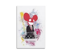 CDSOVNNG Music Producer Deadmau5 Art Poster Poster Decorative Painting Canvas Wall Posters And Art Picture Print Modern Family Bedroom Decor Posters 08x12inch(20x30cm)
