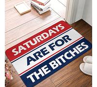 CDSS Classroom Welcome Mat Saturdays Are For The Bitches Mat Bedroom Stuff Fall Welcome Mats For Front Door(50X80CM)