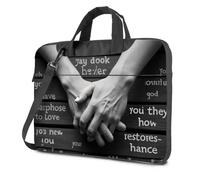 CDSS Laptop Backpacks Restoration Of Love And Hope Laptop Bag Laptop Backpacks Black Bag(29x38cm)