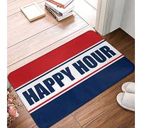 CDSS Man Cave Accessories And Decor Happy Hour Fish Royal Doormat Fall Front Door Mat Funny Gifts For Boss(65X90CM)