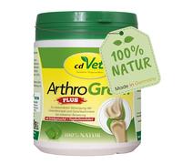 cdVet Natural Products ArthroGreen plus 330 g - optimally supports the musculoskeletal system and joints in acute phases - nutrition-related support - for the strength of bones and cartilage -