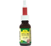cdVet Naturprodukte MiteEx Ear Cleaner 20 ml - Dog & Cat - frees the ear of mites - defense of ear mites and for cleaning and care - external auditory canals - easy application -