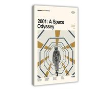 CDXPAM 2001_ Poster A Space Odyssey Stanley Kubrick Movie Canvas Poster Bedroom Decor Room Decor Frame 12x18inch