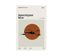 CDXPAM Apocalypse Poster Now Canvas Poster Wall Art for Living Room Bedroom Decor Unframe 12x18inch