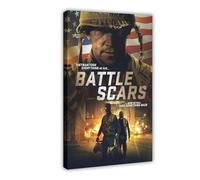 CDXPAM Battle Scars Movie Canvas Poster Bedroom Decor Sports Landscape Office Room Decor Gift Frame 24x36inch