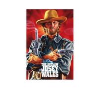 CDXPAM The Outlaw Josey Wales Movie Canvas Poster Wall Art Decor Print Picture Paintings for Living Room Bedroom Decoration Unframe 24x36inch