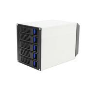 CDZHLTG 5 Bay 3 x 5.25 Drive Bays Hard Disk Enclosure HDD Hot Swap Cage Mobile Rack for 5 x SATA 3.5 HDD, 5 x SATA 2.5 HDD, SAS HDD