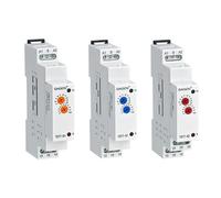 CE approval delay on time relay din rail time relay 220v time delay relay ten groups of time setting range 0.1s-10 days(Red Knob,TBT7-B1-200-240VAC)