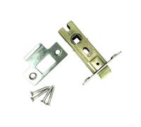 CE Certified 2.5” Heavy Duty Fir Nickel Plated Bolt Through Tubular Door Latch Lock 63mm - for Internal and External Doors
