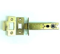 CE Certified Heavy Duty Double Sprung Tubular Mortice Door Latch (100mm, Electro Brass)