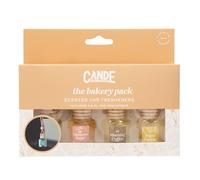 CE Craft Hanging Car Air Freshener - Fragrance Oil Diffuser with Essential Oils - Long-Lasting Aromatherapy Scents for Automobiles - 4 Pack, Bakery