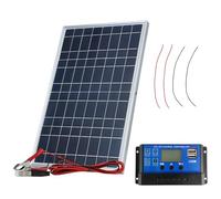 Ce & Fcc Certified 12V/18V Solar Panel Kit, 10 W Polycrystalline Silicone, 335 X 200 Mm with Frame, Ip65 Water Resistant, Great Alternative for Green Power